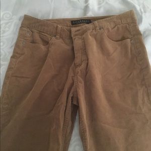 Tan corduroy pants